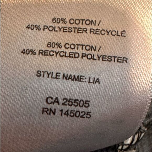 Noize Pink and Gray LIA Cropped Recycled Top Size Large 📦 - Picture 8 of 11